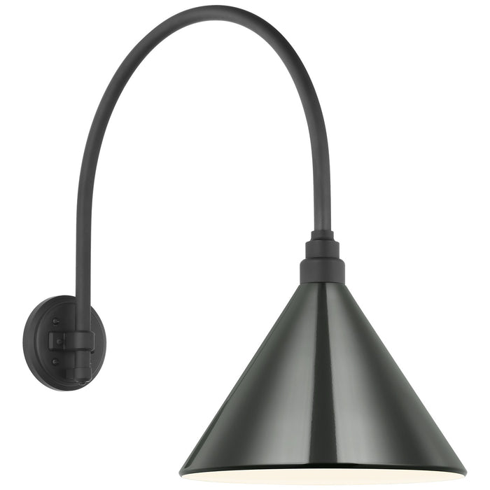 Visual Comfort Signature - TOB 2815MBK/S11-G - LED Barn Light - Academy Barn Light - Matte Black