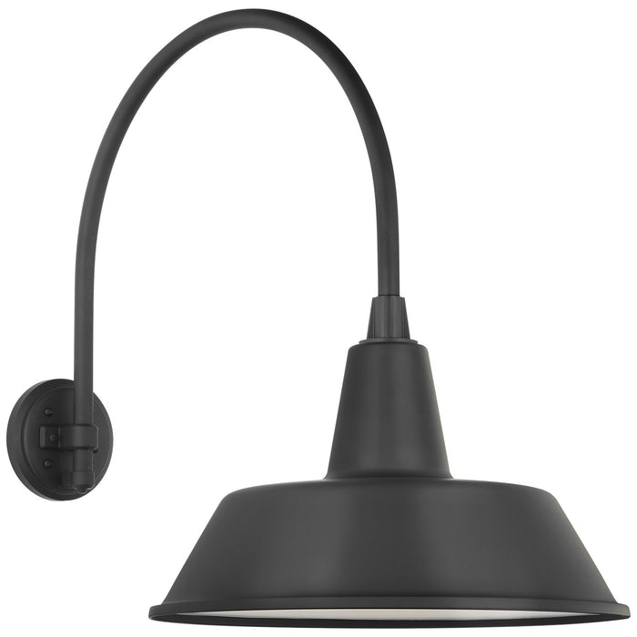 Visual Comfort Signature - TOB 2815MBK/S2-MBK - LED Barn Light - Academy Barn Light - Matte Black