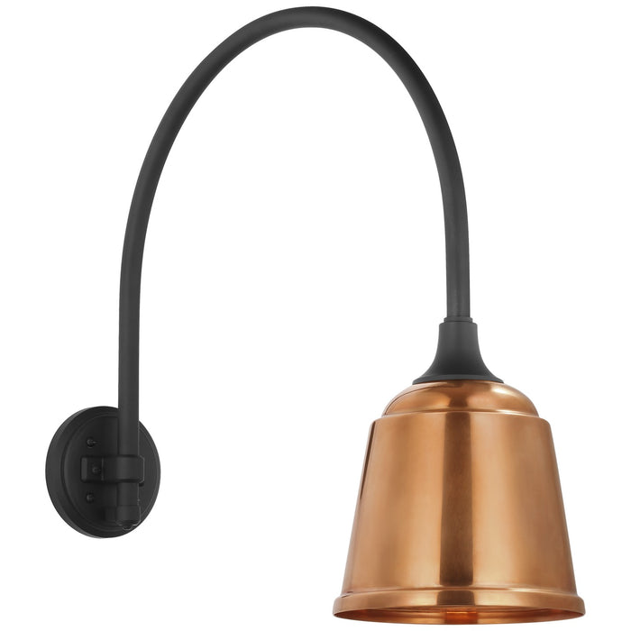 Visual Comfort Signature - TOB 2815MBK/S5-SC - LED Barn Light - Academy Barn Light - Matte Black