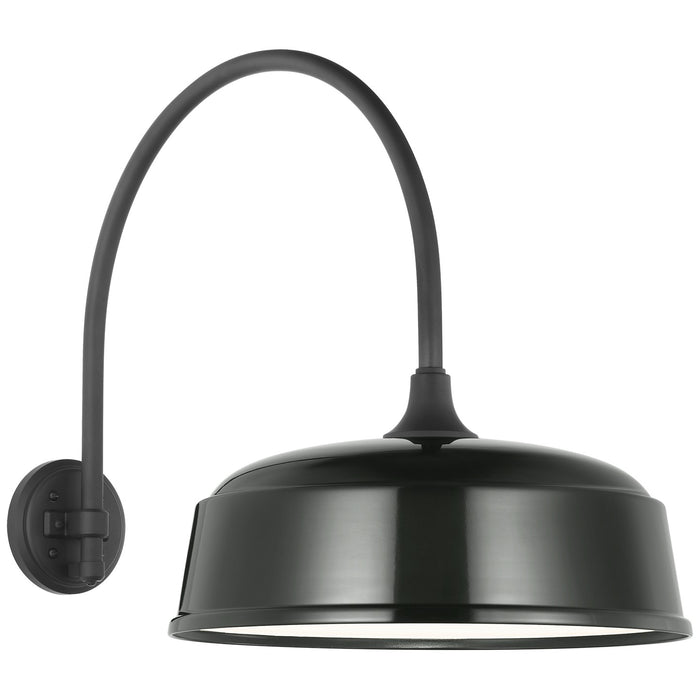 Visual Comfort Signature - TOB 2815MBK/S7-G - LED Barn Light - Academy Barn Light - Matte Black