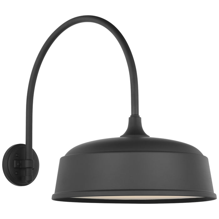 Visual Comfort Signature - TOB 2815MBK/S7-MBK - LED Barn Light - Academy Barn Light - Matte Black