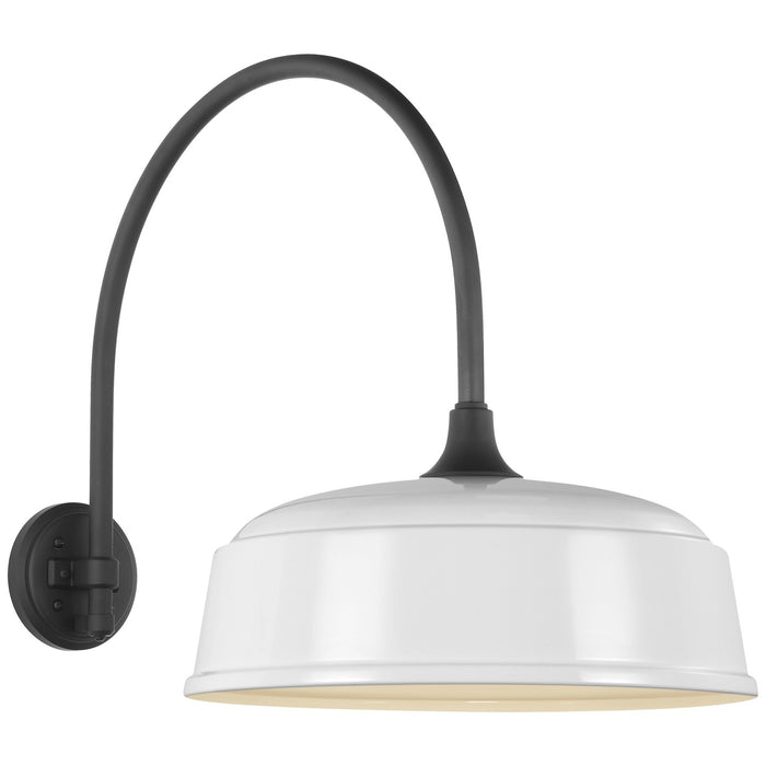 Visual Comfort Signature - TOB 2815MBK/S7-WHT - LED Barn Light - Academy Barn Light - Matte Black