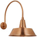 Visual Comfort Signature - TOB 2815SC/S2-SC - LED Barn Light - Academy Barn Light - Soft Copper