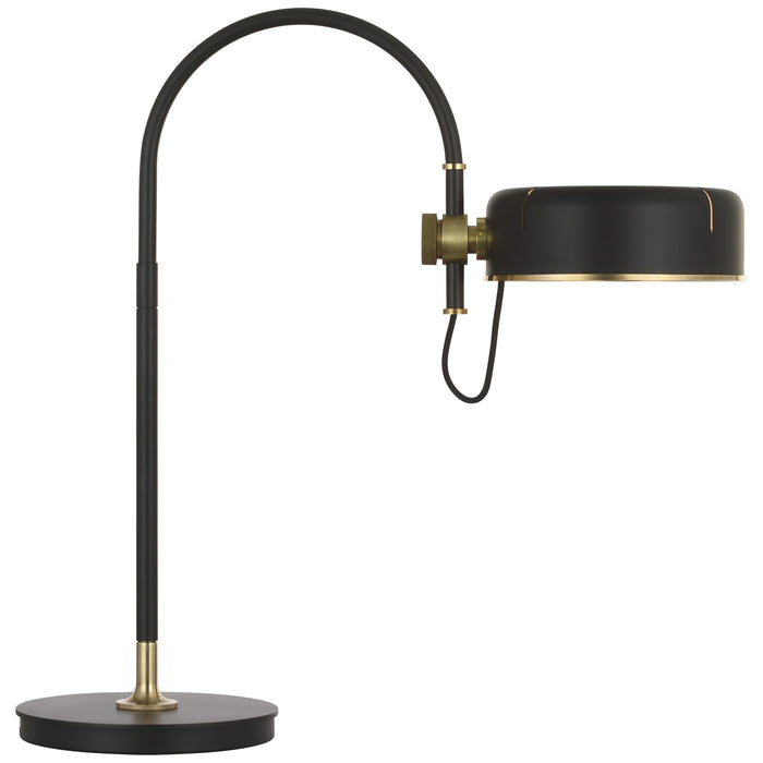 Visual Comfort Signature - TOB 3130MI/HAB-MI - LED Table Lamp - Oso - Modern Iron and Hand-Rubbed Antique Brass