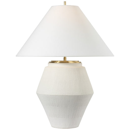 Aten LED Table Lamp Plaster White