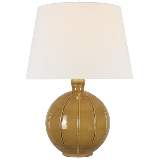 Ponteil LED Table Lamp Crackled Sienna