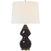 Visual Comfort Signature - TOB 3622BCV-L - LED Table Lamp - Noppon - Black Caviar