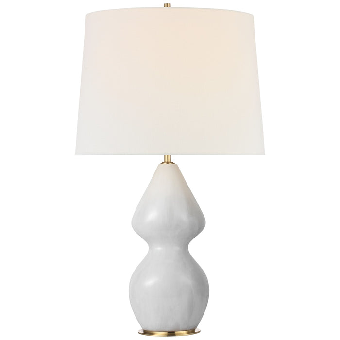 Visual Comfort Signature - TOB 3622VWT-L - LED Table Lamp - Noppon - Veiled White