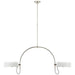 Visual Comfort Signature - TOB 5130PN-WHT - LED Pendant - Oso - Polished Nickel
