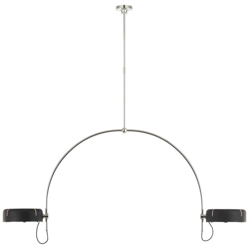 Visual Comfort Signature - TOB 5132PN-BLK - LED Pendant - Oso - Polished Nickel