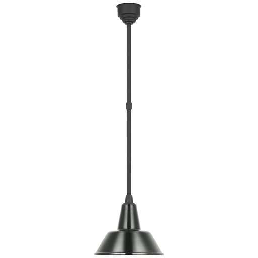 Academy Barn Light LED Pendant Matte Black