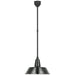 Visual Comfort Signature - TOB 5803MBK-G - LED Pendant - Academy Barn Light - Matte Black