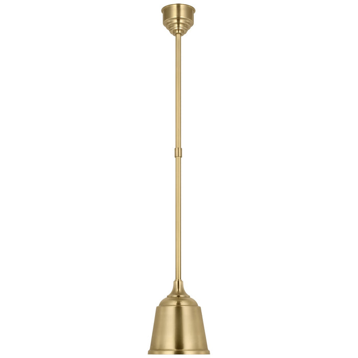 Visual Comfort Signature - TOB 5810HAB-HAB - LED Pendant - Academy Barn Light - Hand-Rubbed Antique Brass