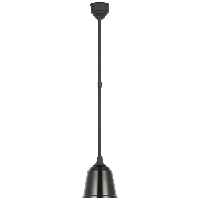 Visual Comfort Signature - TOB 5810MBK-G - LED Pendant - Academy Barn Light - Matte Black