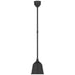 Visual Comfort Signature - TOB 5810MBK-MBK - LED Pendant - Academy Barn Light - Matte Black