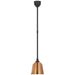 Visual Comfort Signature - TOB 5810MBK-SC - LED Pendant - Academy Barn Light - Matte Black