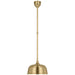 Visual Comfort Signature - TOB 5811HAB-HAB - LED Pendant - Academy Barn Light - Hand-Rubbed Antique Brass
