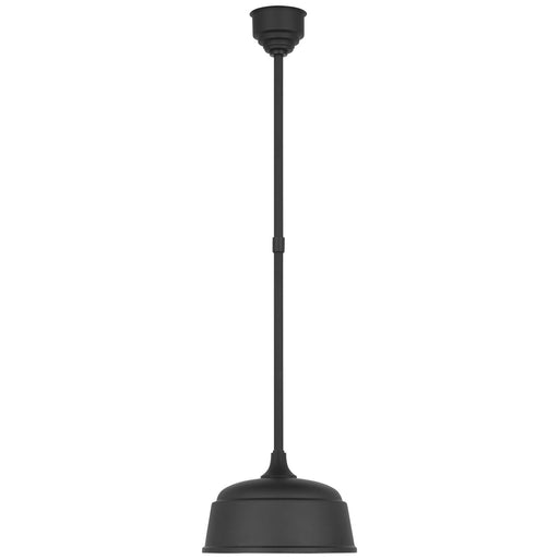 Academy Barn Light LED Pendant Matte Black
