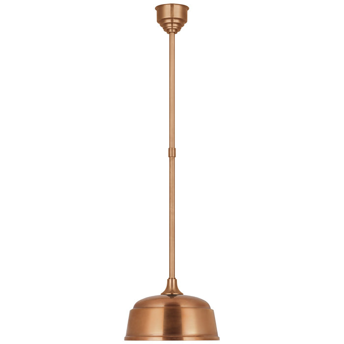 Visual Comfort Signature - TOB 5811SC-SC - LED Pendant - Academy Barn Light - Soft Copper