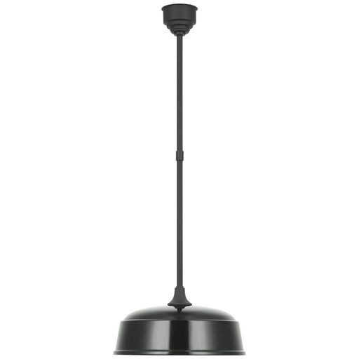Academy Barn Light LED Pendant Matte Black
