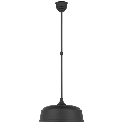 Academy Barn Light LED Pendant Matte Black