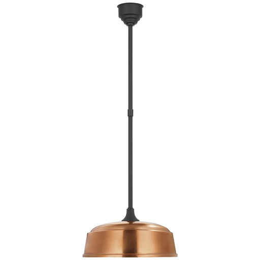 Academy Barn Light LED Pendant Matte Black