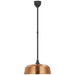 Visual Comfort Signature - TOB 5812MBK-SC - LED Pendant - Academy Barn Light - Matte Black