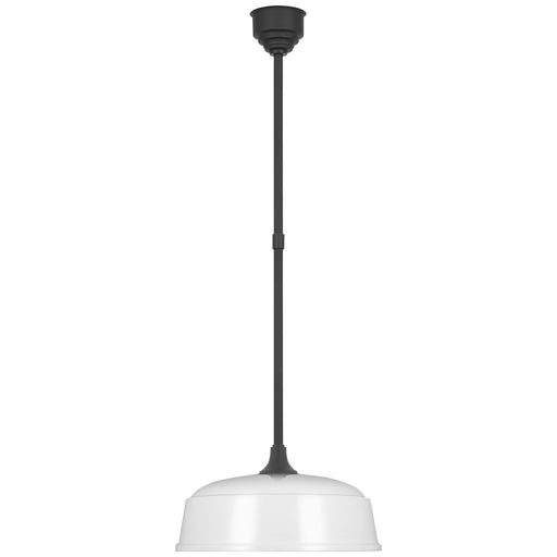 Academy Barn Light LED Pendant Matte Black