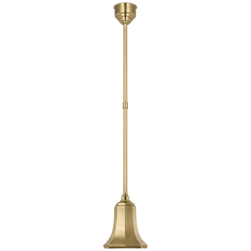 Academy Barn Light LED Pendant Hand-Rubbed Antique Brass