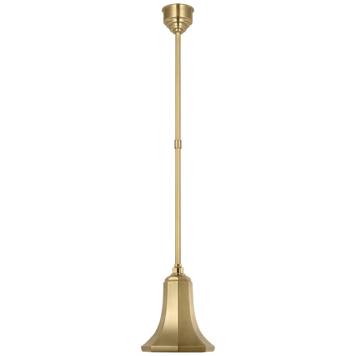Academy Barn Light LED Pendant Hand-Rubbed Antique Brass