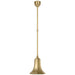 Visual Comfort Signature - TOB 5816HAB-HAB - LED Pendant - Academy Barn Light - Hand-Rubbed Antique Brass