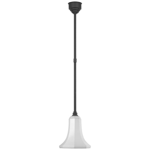 Academy Barn Light LED Pendant Matte Black