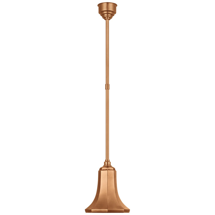 Visual Comfort Signature - TOB 5816SC-SC - LED Pendant - Academy Barn Light - Soft Copper