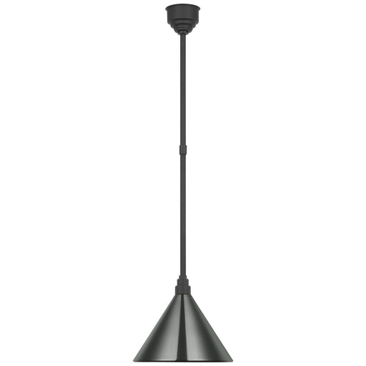 Academy Barn Light LED Pendant Matte Black