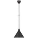 Visual Comfort Signature - TOB 5819MBK-MBK - LED Pendant - Academy Barn Light - Matte Black