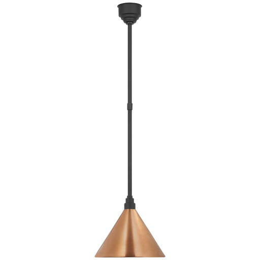 Academy Barn Light LED Pendant Matte Black