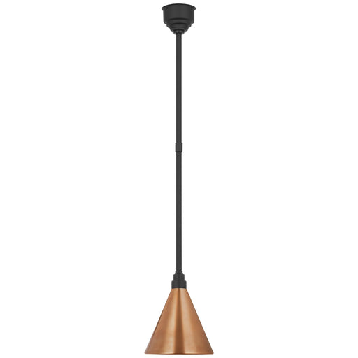 Academy Barn Light LED Pendant Matte Black