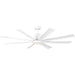 Generation Lighting - 8FLSM65RZWD - 65"Ceiling Fan - Flera Smart 65 LED - Matte White