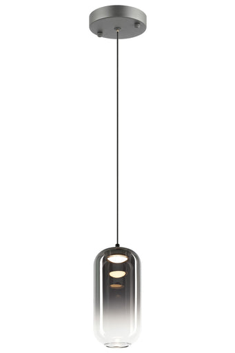Refrax One Light Pendant Matte Black