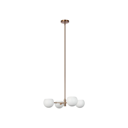 Orb Four Light Pendant Matte White