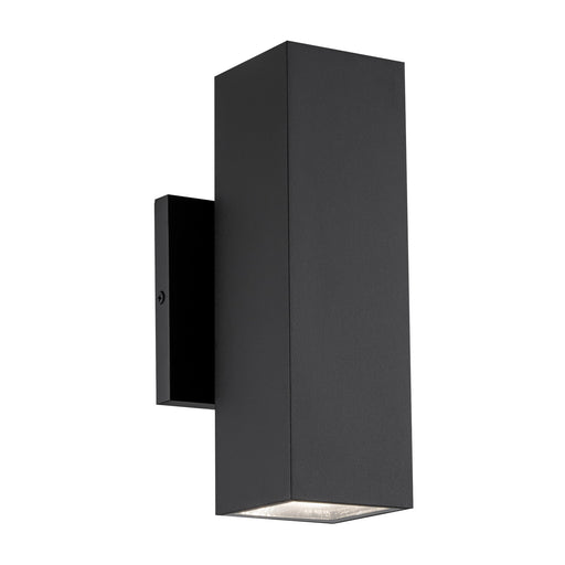 Kubular Two Light Wall Sconce Matte Black
