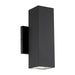 Matteo Lighting - E20622MB - Two Light Wall Sconce - Kubular - Matte Black