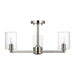Visual Comfort Studio - 7764203C-962 - Three Light Semi-Flush Mount - Fullton - Brushed Nickel