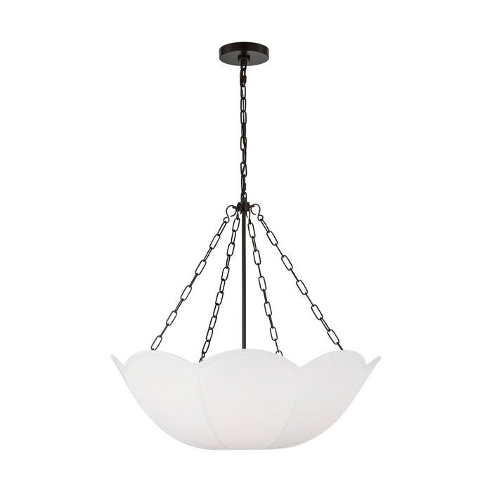 Visual Comfort Studio - AC1163AI - Three Light Chandelier - Stassi - Aged Iron