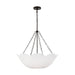 Visual Comfort Studio - AC1163AI - Three Light Chandelier - Stassi - Aged Iron