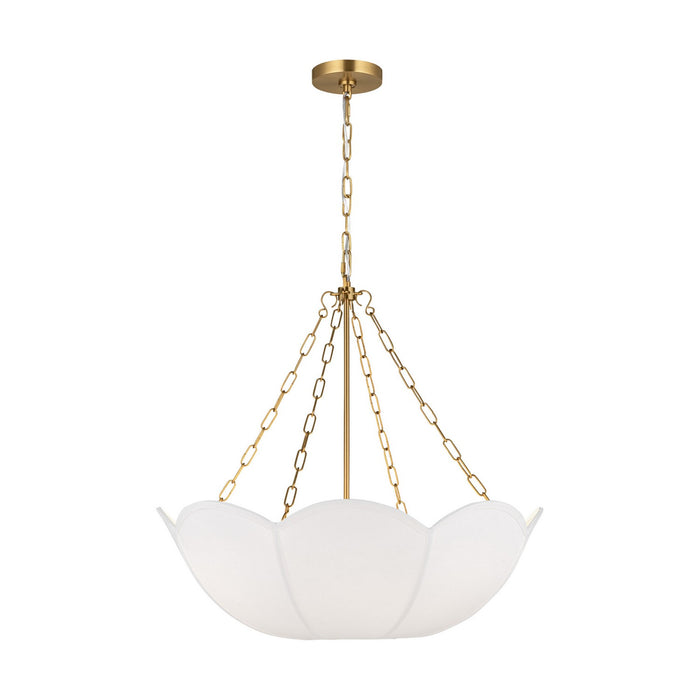 Visual Comfort Studio - AC1163BBS - Three Light Chandelier - Stassi - Burnished Brass