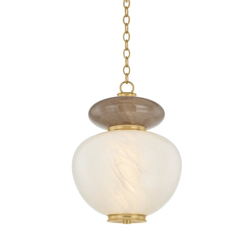 Syros LED Pendant Vintage Brass