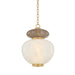 Corbett Lighting - 498-14-VB - LED Pendant - Syros - Vintage Brass