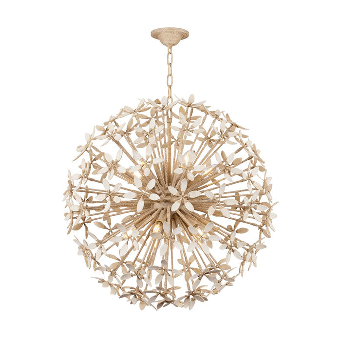 Corbett Lighting - 511-30-IYC - Ten Light Chandelier - Corfu - Ivory Coco