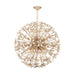Corbett Lighting - 511-30-IYC - Ten Light Chandelier - Corfu - Ivory Coco